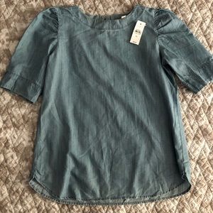 Loft Blue Top Size XS